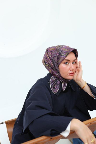 Silk Home Twill Μεταξωτό Κασκόλ 11455-16