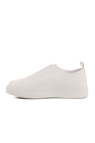AYAKMOD Λευκά Slip-On Ανδρικά Casual Παπούτσια 367 M