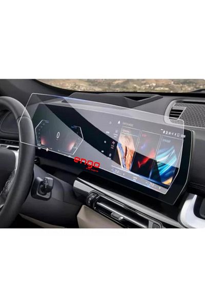 Engo One Piece Compatible with Bmw X2 Matte Screen Protector Curved Screen