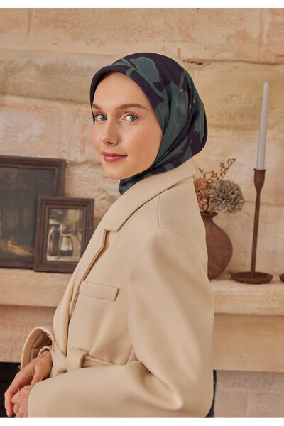 Freshscarfs Μαντίλα - Ναυτικό μπλε - Casual