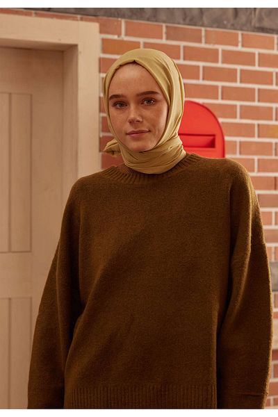 Fresh Comfortable Algodon Shawl - Sand Color
