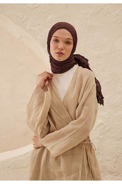 Fresh Voile Crash Oak Shawl