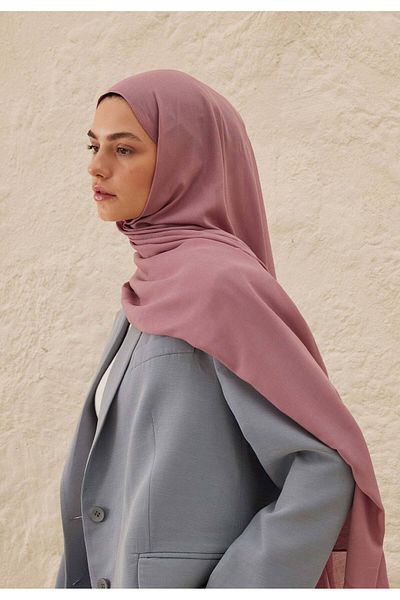 Fresh Viscose Shawl - Rami Dried Rose