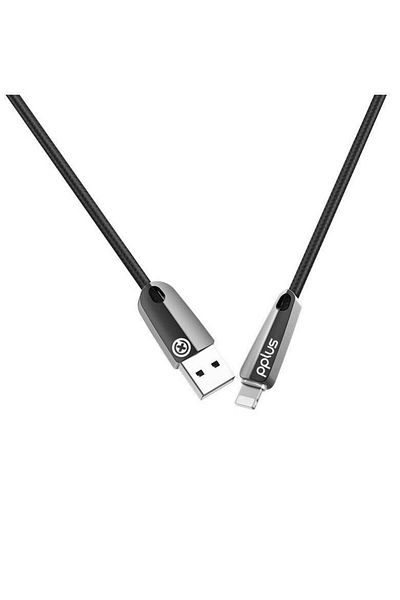 Generic كابل يو إس بي للآيفون من بي بي بلس أسود 480 ميغاCablePPLUS