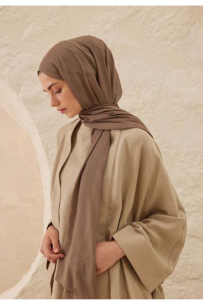 Fresh Dark Mink Ram Viscose Shawl