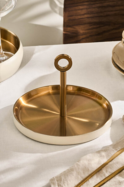 Karaca Streamline Sunrise Dekoratif Servislik Tek Katlı 22 cm