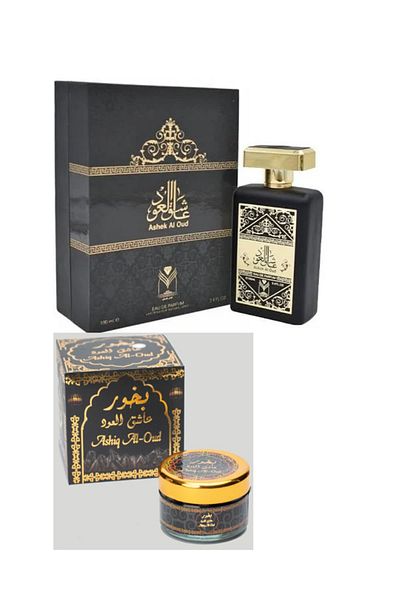 ALMAS Oud Lover Perfume Package - 100ml with Oud Lover Incense