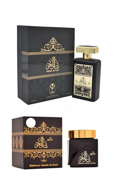 ALMAS Oud Lover Perfume Package - 100ml with Oud Lover Incense
