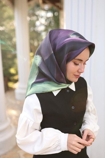 Silk Home Μεταξωτό κασκόλ Twill 11448-33