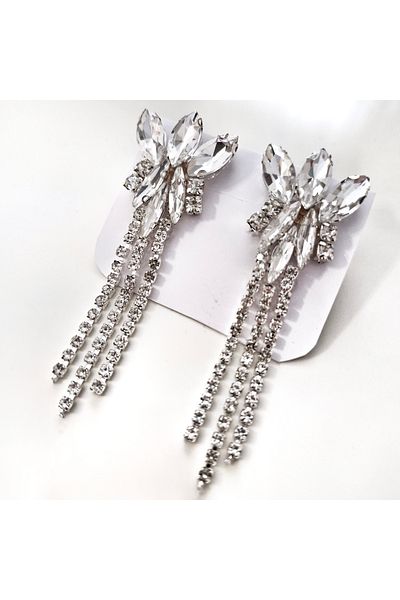 pegu baby collection Zircon JewelleD DiamonD - DiamonD BriDal, WeDDing, Engagement, Kina, EveNing Dress, Prom Earrings
