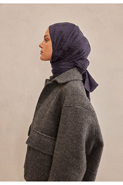 Fresh Jacquard Swallow Patlican Purple