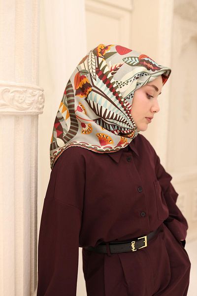 Silk Home Μεταξωτό κασκόλ Twill 11461-12
