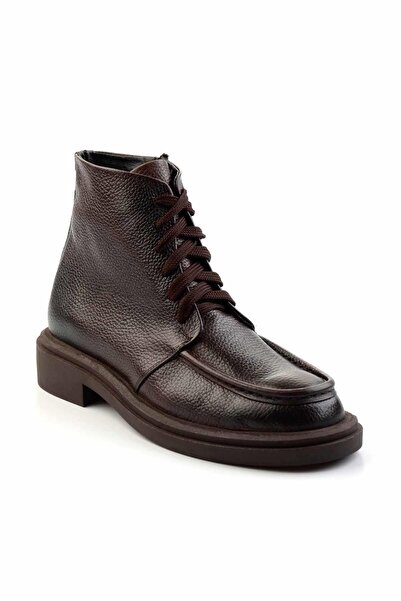 Bambi Kahve Rolaks Leather Erkek Bot & Bootie E02600122203