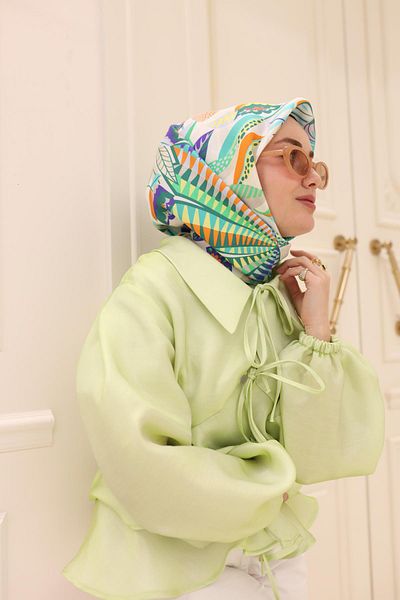 Silk Home Μεταξωτό κασκόλ Twill 11461-42