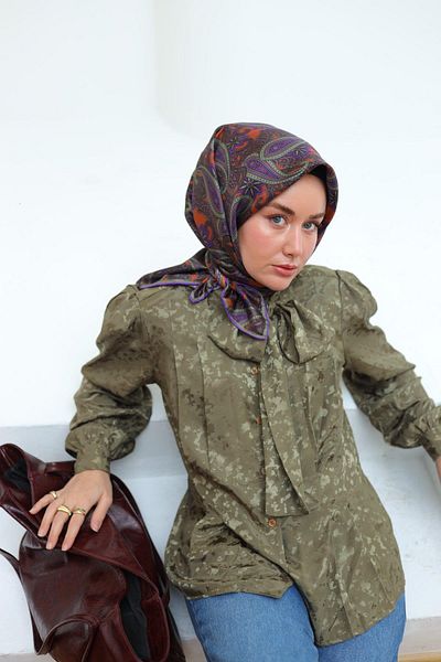 Silk Home Μεταξωτό κασκόλ Twill 11455-21