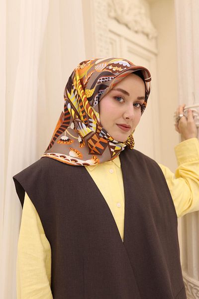Silk Home Копринен шал от кепър 11461-36