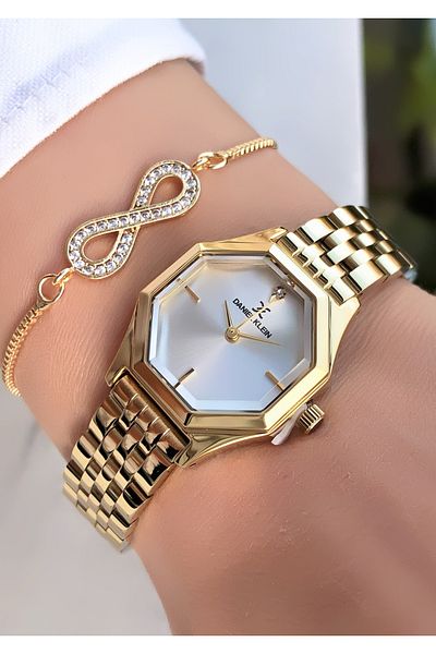 Daniel Klein Brand Wristwatch with Bracelet Gift