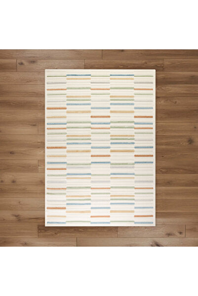 Evidea Soft Penta Tozumaz Antialerjik Halı - Kırık Beyaz - 160x230 cm