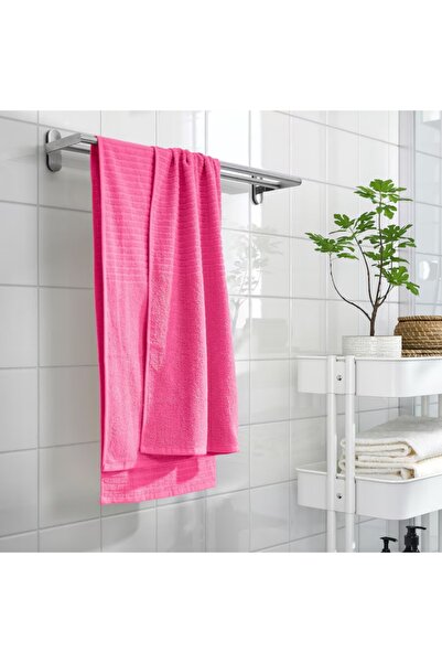IKEA Vågsjön Bath Towel, Light Pink, 70 x 140 cm - 100% Cotton, Soft and Absorbent