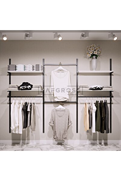 RAFAX Mağaza Raf Sistemi, Askılık Sistemi, Butik Rafı, Mağaza Stand, Giyinme ...