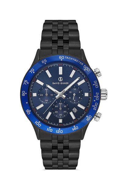 DAVID GUNER Jubile Cord Men's Wristwatch