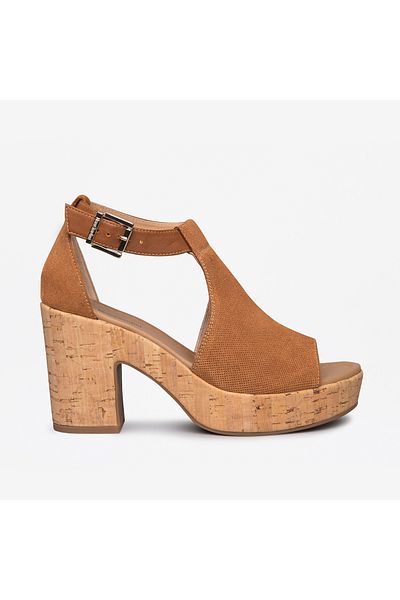NeroGiardini Γυναικεία / Κορίτσια Sneaker (Casual) E115820D NeroGiardini VELOUR HOLD COL.CUOIO PU.EURA P16617 326-Tabacco