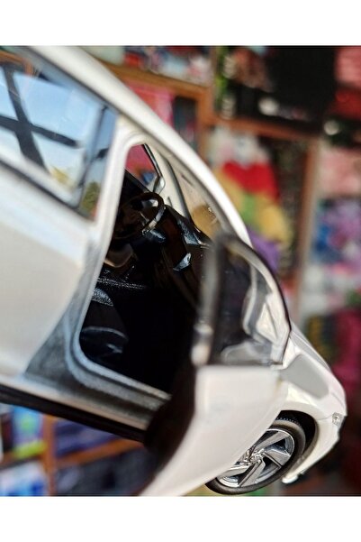 OYUNCAKSAHİLİ VOLKSWAGEN YENİ GOLF 8 GTİ METAL ARABA ÇEKBIRAK 11.5CM ORİJİNAL KOLEKSİYON MODEL METALİC BEYAZ
