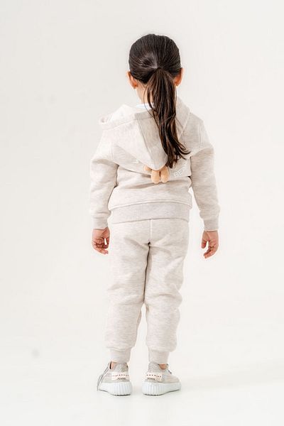 HAUSEkids Set cardigan pentru fetiță, colorat latte, 6-9 ani
