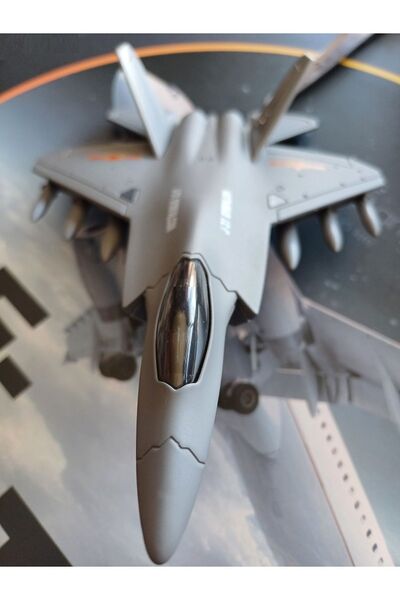 OYUNCAKSAHİLİ Metal Uçak J31 GyrFalcon Fighter Navy Air Force 5nci Nesil Sava...