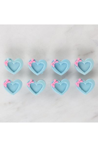 Loren Crafts Blue 8 Button - 3014