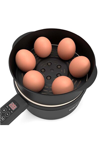 İMPEX 1.8l Multi Functional Electric Fry Pan - Ws 18, Magic Pan Cooking Kitchen, Black