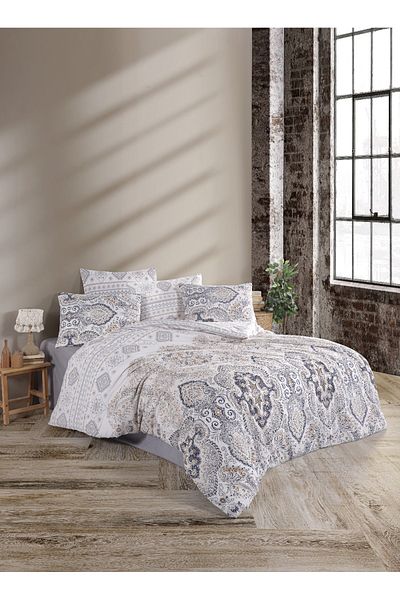 Marka Newhome Breathable Double 100% Cotton Printed Pique Set