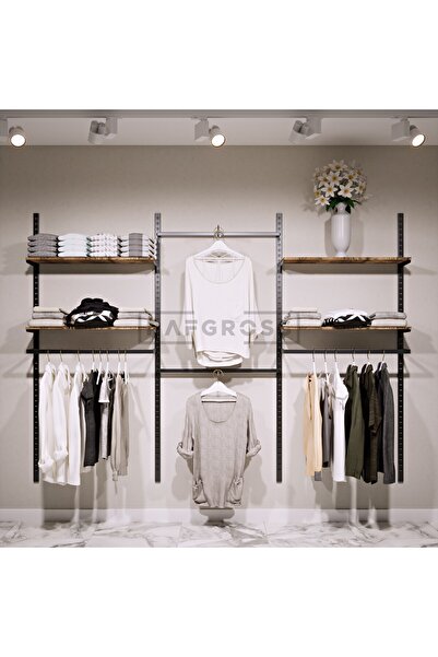 RAFAX Mağaza Raf Sistemi, Askılık Sistemi, Butik Rafı, Mağaza Stand, Giyinme ...