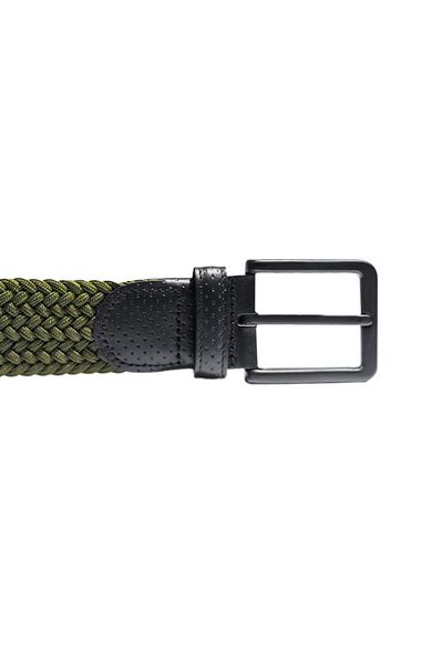 The Biker Jeans Harvey Elastic Khakiblack Belt