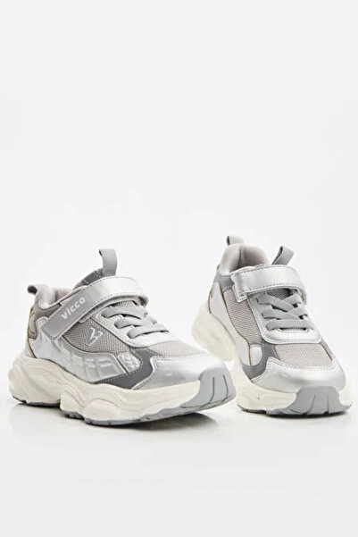 Vicco Tag Phlon Hafif Taban Cırtlı Çocuk Spor Ayakkabı GRİ