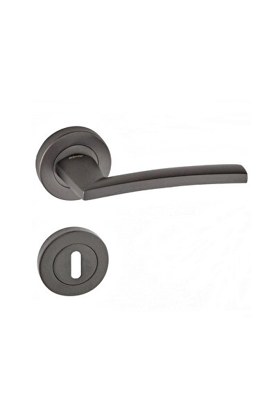 EYMEN YAPI Doğans Rodos Lux Rosetă Mâner de ușă Cameră antracit