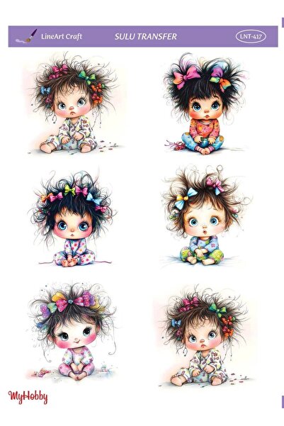 LİNEART Lineart Sulu Transfer 25x35cm LNT417