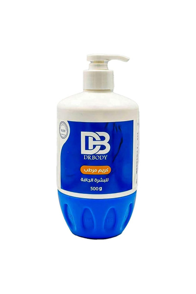 DR body كريم مرطب للبشرة الجافة من دكتور بادي، 500 جرام