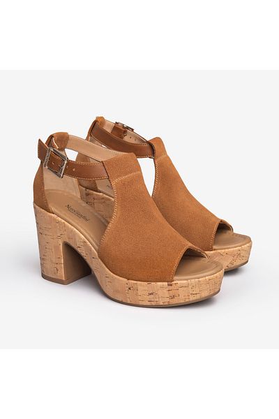 NeroGiardini Γυναικεία / Κορίτσια Sneaker (Casual) E115820D NeroGiardini VELOUR HOLD COL.CUOIO PU.EURA P16617 326-Tabacco