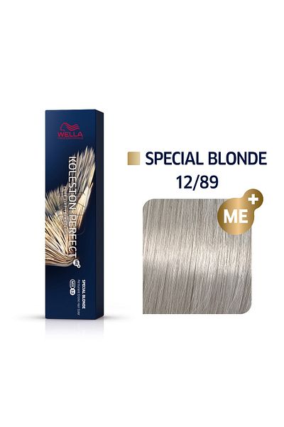 Wella Professionals Vopsea de par Wella Professionals Koleston Perfect 12/89 Blond Special Albastrui Perlat