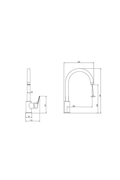 Creavit Luna Kitchen Luminaire - Creavıt BT.LN8500