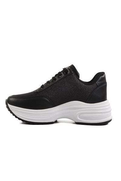 AYAKMOD Black High Sole Women's Sports Shoes 5016 Z