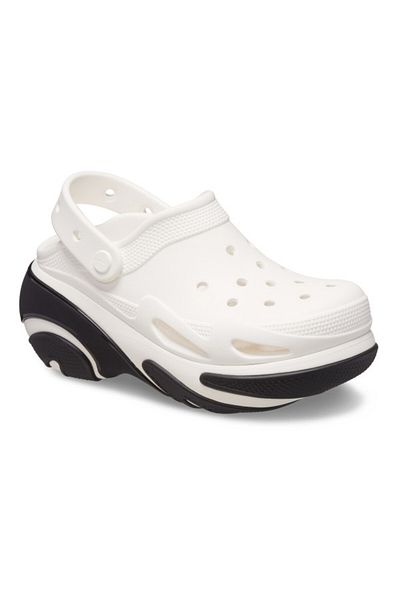 Crocs Saboti Bubble Crush Clog Alb - White 43-44 Eu - W12 Us