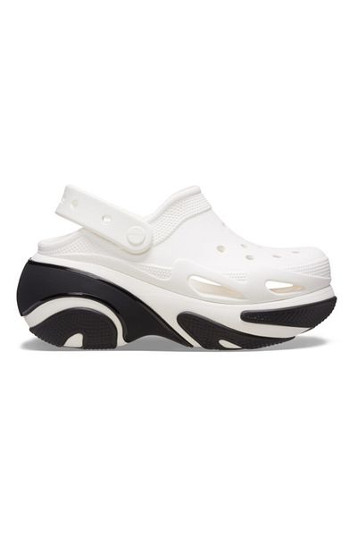 Crocs Saboti Bubble Crush Clog Alb - White 43-44 Eu - W12 Us