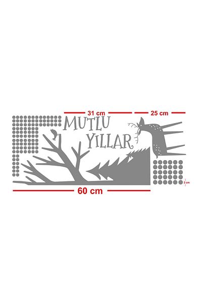 MIGNATIS Pasăre zburătoare în pin fulgi de zăpadă cerb și scris de la mulți ani decorațiuni de Crăciun