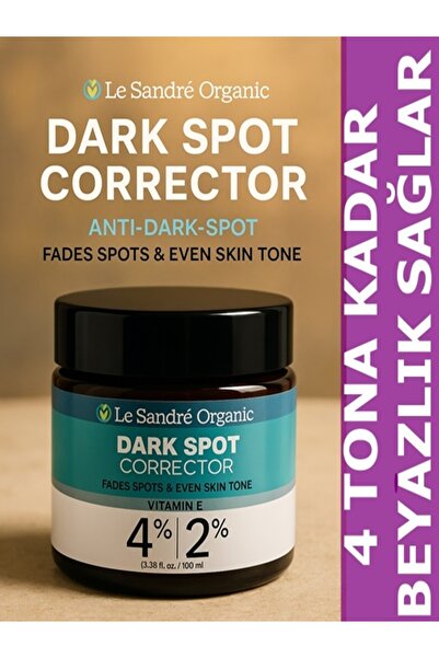 Le Sandre Organic Cilt Beyazlatıcı Krem 100 ml