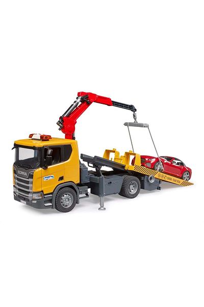 Bruder (Toy) Bruder Scania 560R Tow Truck and Roadster Car (1 Pcs)