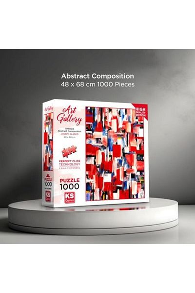MCreative Games 1000 Piece Untitled Abstract Composition Puzzle