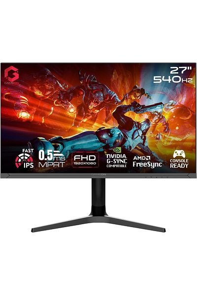GAMEON GOTX27FHD540IPS Titan Pro X Series, 27 Inch Gaming Monitor , FHD Fast IPS, 540Hz, 0.5ms, Black