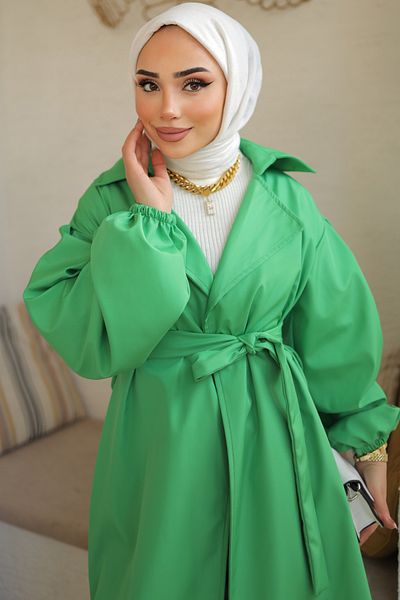 giyze Κουστούμι Trench Coat Πράσινο 61533